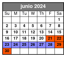 SeaWorld Single Day Ticket junio Schedule