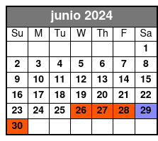 Schedule junio Schedule