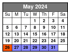 Aquatica San Antonio mayo Schedule