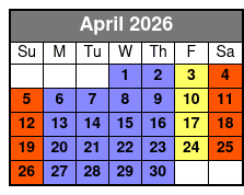 Clear Canoeing at Silver Springs abril Schedule