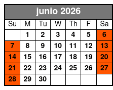 Extended Rental Time junio Schedule