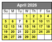 Central Florida Kayak and Paddle Board Rentals on the Dora Canal abril Schedule