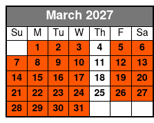 Central Florida Kayak and Paddle Board Rentals on the Dora Canal marzo Schedule