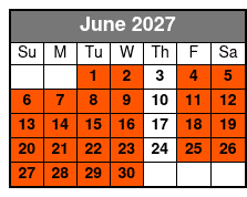 Central Florida Kayak and Paddle Board Rentals on the Dora Canal junio Schedule
