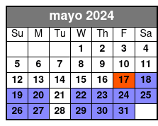 4 Hr Single Kayak Rental mayo Schedule
