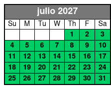 Wekiva Wildlife Kayaking Adventure Tour julio Schedule
