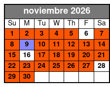 Silver Springs and Wildlife Small-Group Guided Kayak Tour noviembre Schedule