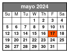 Paddleboard (1 Person) mayo Schedule