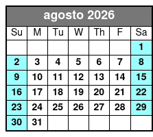 At Odds With The Gods 90 Minute Escape Room agosto Schedule