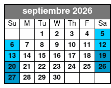 At Odds With The Gods 90 Minute Escape Room septiembre Schedule