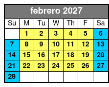 At Odds With The Gods 90 Minute Escape Room febrero Schedule