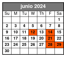 Afternoon Day Cruise junio Schedule