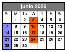 High Top Sneakers junio Schedule