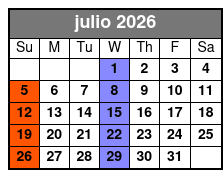 High Top Sneakers julio Schedule