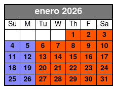 2-Hour Bike Rental in Historic Downtown Sanford enero Schedule