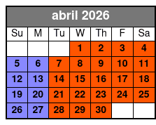 2-Hour Bike Rental in Historic Downtown Sanford abril Schedule