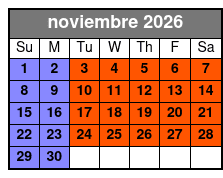 2-Hour Bike Rental in Historic Downtown Sanford November Schedule