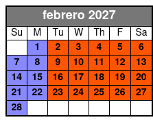 2-Hour Bike Rental in Historic Downtown Sanford febrero Schedule