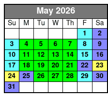 SeaWorld Orlando FL mayo Schedule