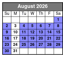 Electric Bike Rentals in New Port Richey agosto Schedule