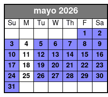 E-Bike Rental 8hrs May Schedule