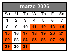 Starkey Park E-Bike Rental 4hr March Schedule