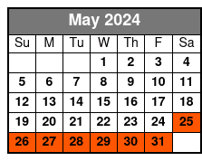 Awa Kayak Tours mayo Schedule