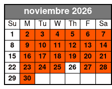 Wild Florida Gator Park Admission  noviembre Schedule