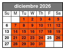 Wild Florida Gator Park Admission  diciembre Schedule