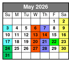 St. Johns Rivership Orlando Lunch and Dinner Cruises mayo Schedule