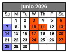 St. Johns Rivership Orlando 3 Hour Lunch Cruise (Lunch Included) junio Schedule