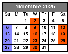 St. Johns Rivership Orlando 3 Hour Lunch Cruise (Lunch Included) diciembre Schedule