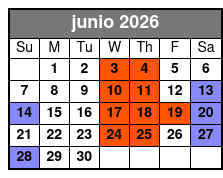 St. Johns Rivership Orlando 2 1/2 - 3 Hour Dinner Cruise (Dinner Included) junio Schedule