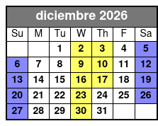 St. Johns Rivership Orlando 2 1/2 - 3 Hour Dinner Cruise (Dinner Included) diciembre Schedule