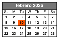 St. Johns Rivership Rocking on the River 2 Hour Sightseeing Cruise (No Meal Included) febrero Schedule