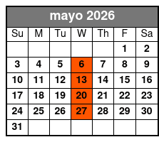 St. Johns Rivership Orlando 1 1/2 Hour Dinner Cruise (Dinner Included) mayo Schedule