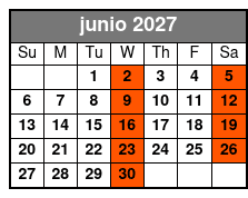 With Speedway Tour Option junio Schedule
