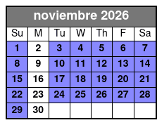 90 Minute Pontoon Cruise in Florida November Schedule