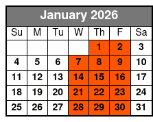 Paddle and Brew Adventure in Central Florida enero Schedule