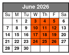 Paddle and Brew Adventure in Central Florida junio Schedule