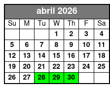 Horseback Ride on Scenic Lake Louisa Trails abril Schedule