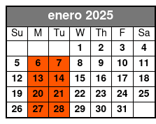 Introduction to Power Boating enero Schedule