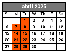 Introduction to Power Boating abril Schedule