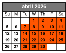 4-Hour Rental Mountain Bike Experience abril Schedule