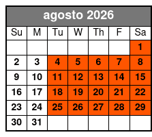 4-Hour Rental Mountain Bike Experience agosto Schedule