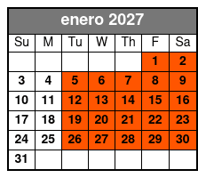 4-Hour Rental Mountain Bike Experience enero Schedule