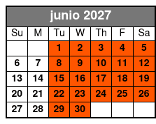 4-Hour Rental Mountain Bike Experience junio Schedule