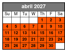 Orlando's Nightlife & Clubbing Experience abril Schedule