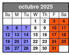 Clear Kayaking Wildlife Tour at Silver Springs octubre Schedule