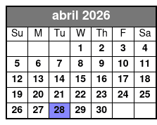 Clear Kayaking Wildlife Tour at Silver Springs abril Schedule